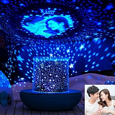 Personalized Photo LED Night Light Projector Bluetooth PW201