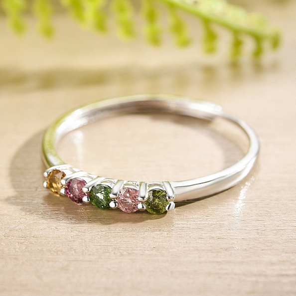 Natural Brazilian Tourmaline Ring PWB365