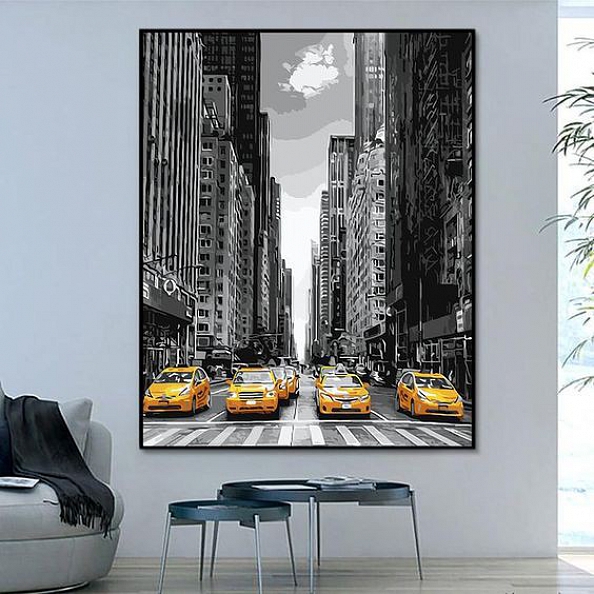 Landscape New York Paint By Numbers Kits PW355