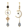 Moon Crystal Drop Earrings PWB508