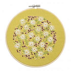 Flowers-Embroidery Kit(20x20cm) PW676