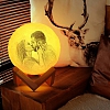 Moon Lamp With Photo 16 Colors PW030