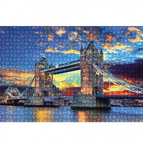 1000pcs London Bridge-Jigsaw Puzzle(70x50cm) PW580