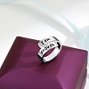 “I AM ENOUGH”Sterling Silver Ring PWB301