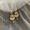 Crystal Owl Earrings PWB534