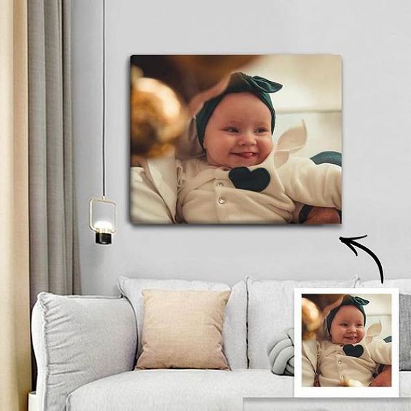 Custom Photo Canvas Prints Wall Art Unique Gift PW239