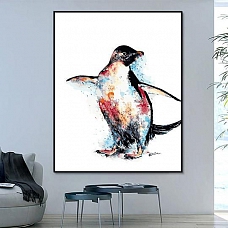 Animal Penguin Paint By Numbers Kits PW131