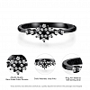 S925 Sterling Silver Snowflake Ring PWB241