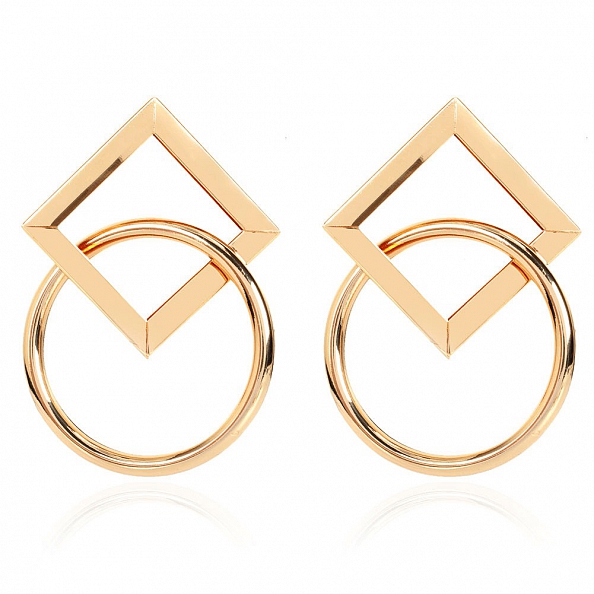 Geometric Dangle Earrings PWB163