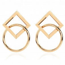 Geometric Dangle Earrings PWB163