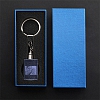 Custom  Photo Crystal Key Chain Square PW343