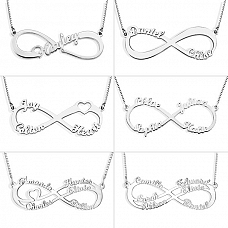 Personalized Infinity Name Necklace PW906