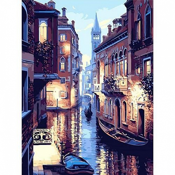 Landscape Venice Paint By Numbers Kits PW129