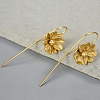 Natural Beautiful Jasmine Dangle Earrings PWB452