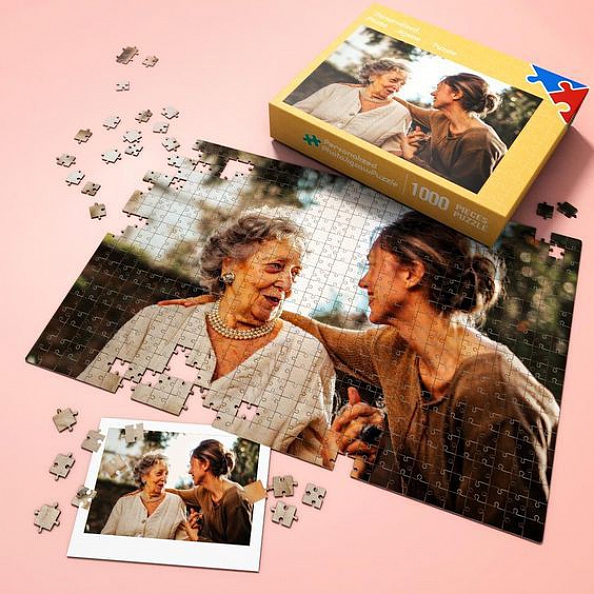 Custom Photo Jigsaw Puzzle Best Indoor Gifts 35-1500 pieces PW060