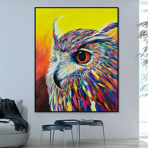 Owl Paint By Numbers Kits PW168