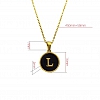 Initial Letter Pendant Necklace PW888
