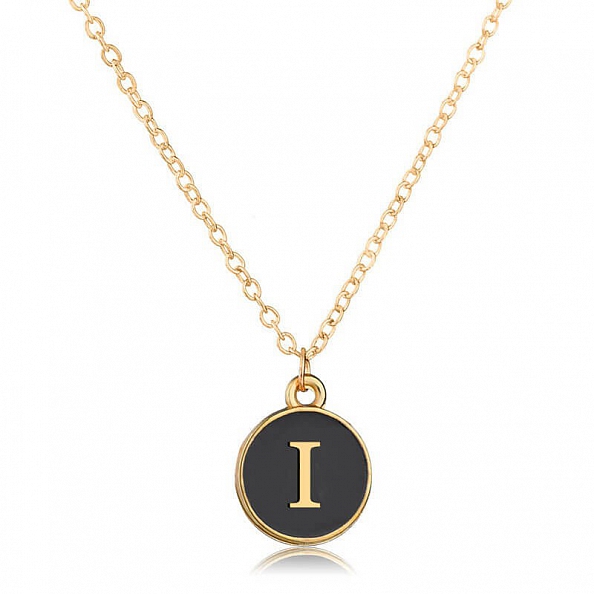 Initial Letter Pendant Necklace PW888