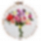 Bouquet-Embroidery Kit(30x30cm) PW677
