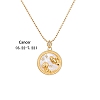 Zodiac 12 Costellation  Pendant Necklaces PW883