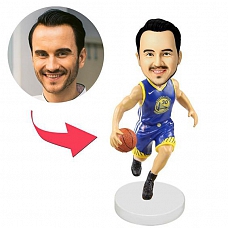 Golden State Warriors Basketball Player Custom Bobblehead PW427