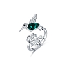 925 Sterling Silver Hummingbird Ring PWB373