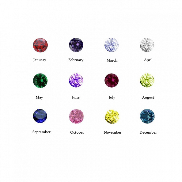 Personalized Birthstone Promise Ring PW863