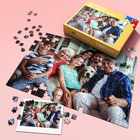Custom Photo Jigsaw Puzzle Best Indoor Gifts 35-1500 pieces PW045