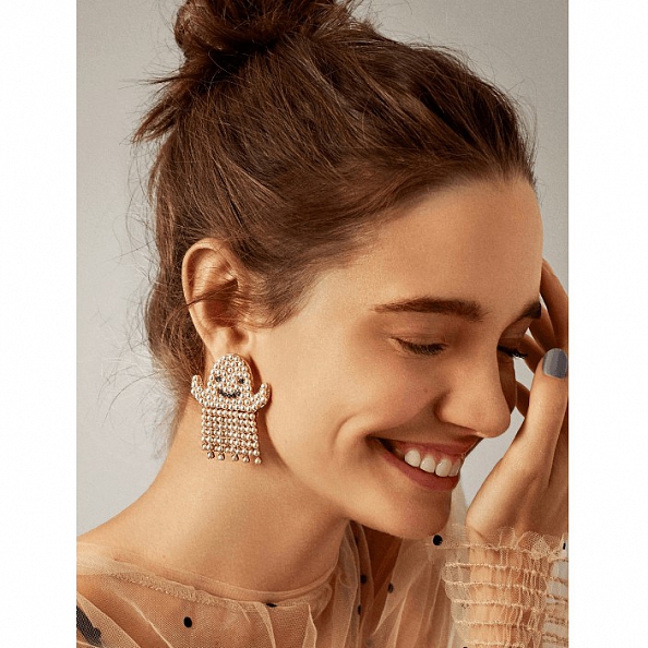 CASPER PEARL DROP EARRINGS PW874