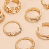 Gold plated ring set PWB116