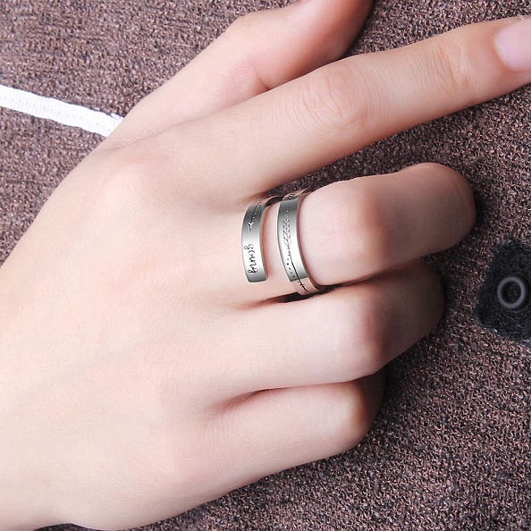 Keep Fucking Going Inspirational Ring PWB298