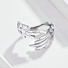 Sterling Silver Angel Wing Ring PWB320