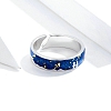 Meteor Shower Blue Ring PWB539