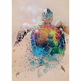 DIY Full Round Diamond Painting-Tortoise PW807