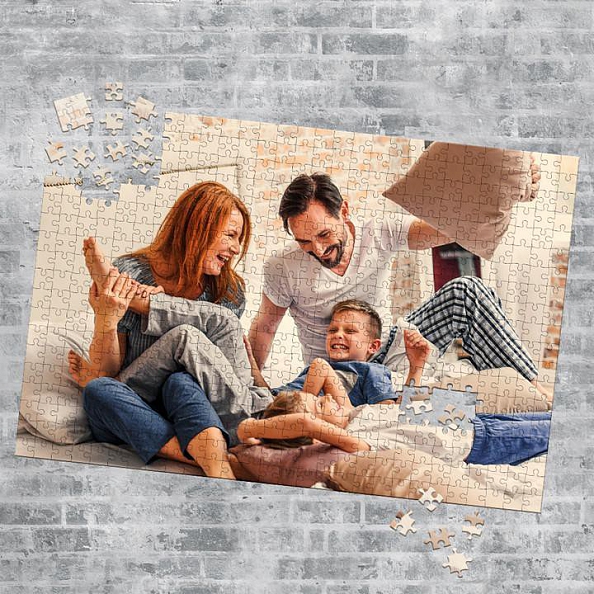 Custom Photo Jigsaw Puzzle Best Indoor Gifts 35-1500 pieces PW350 