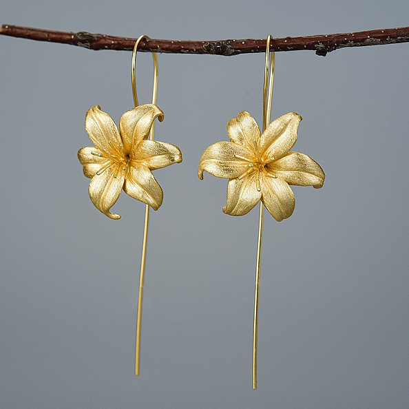 925 Lily Dangle Earrings PWB399