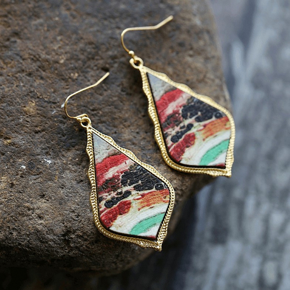 Boho style earrings PWB068