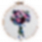 Bouquet -Embroidery Kit(30x30cm) PW663