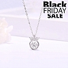 Sparkling Crown Necklace PWB103