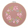 Flowers-Embroidery Kit(25x25cm) PW680