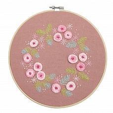 Flowers-Embroidery Kit(25x25cm) PW680