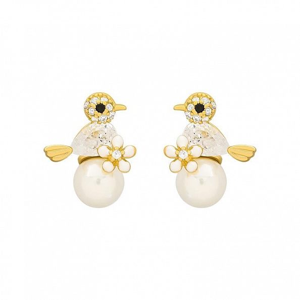 Little Bird Stud Earrings PWB535