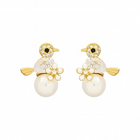 Little Bird Stud Earrings PWB535
