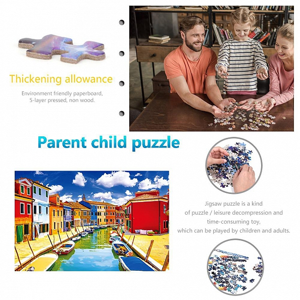 1000pcs Brano Island-Jigsaw Puzzle(69x51cm) PW589