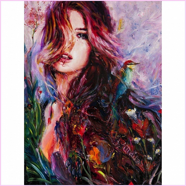 Full Drill 5D Diamond Painting Kit (DIY) - Portraits PW439