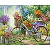 Paint By Numbers Kit-DIY Bicycle(40*50 CM) PW601