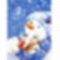 Cute Snowman Full Drill 5D Diamond Painting Kit PW463