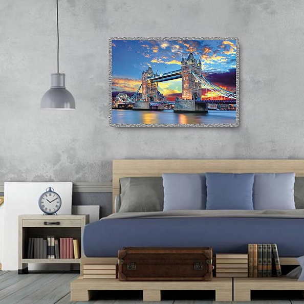 1000pcs London Bridge-Jigsaw Puzzle(70x50cm) PW580