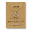 12 Constellation Zodiac Necklace PWB118