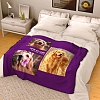 Custom Pet Photo Collage Blanket With 3 Photos PW517